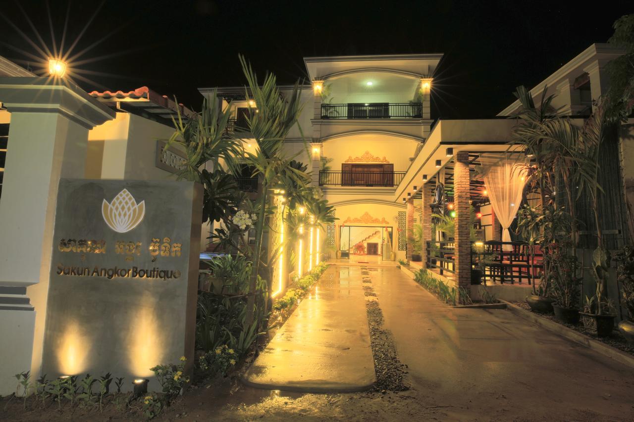 Hotel Sakun Angkor Boutique Siem Reap Esterno foto