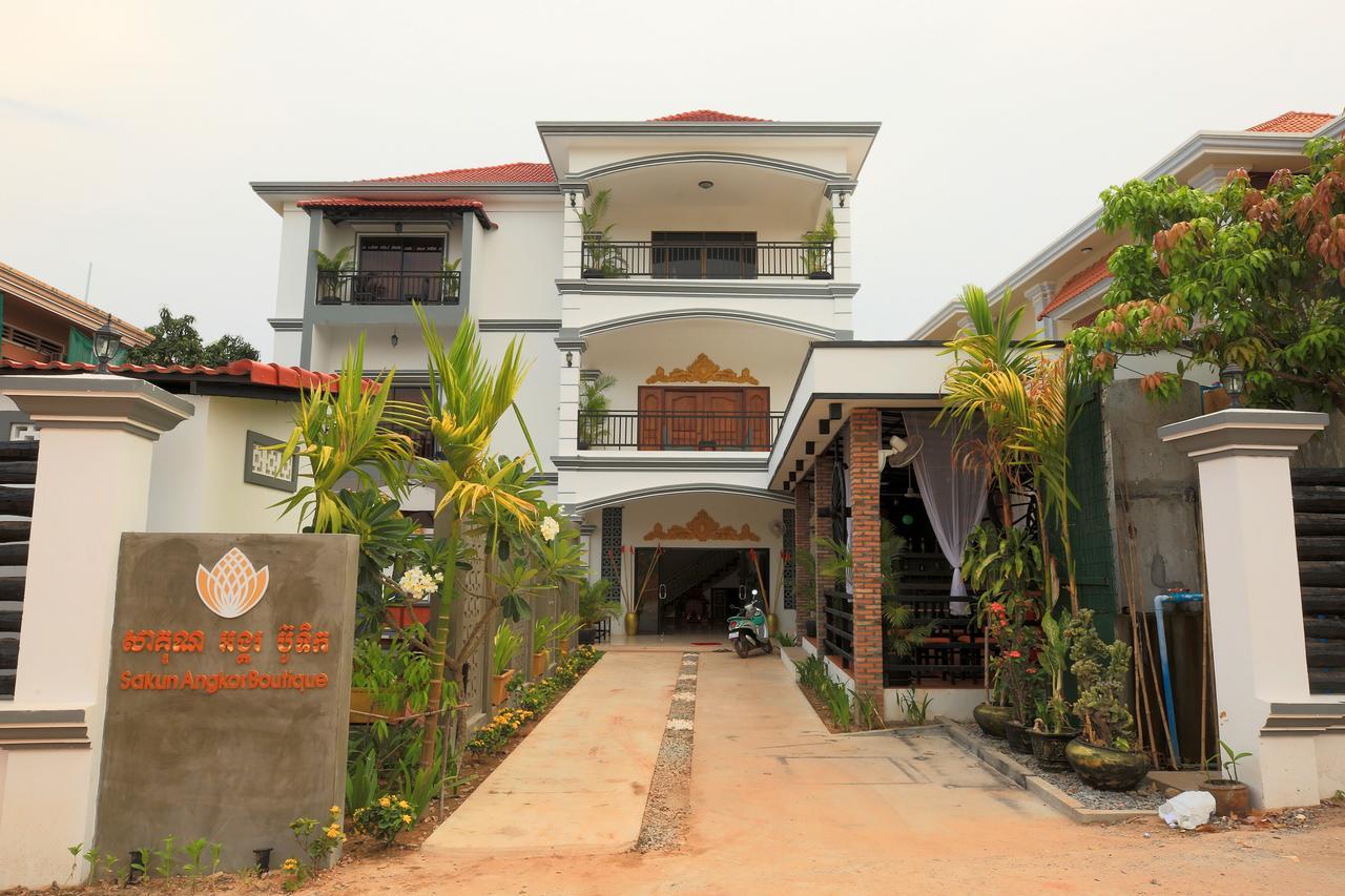 Hotel Sakun Angkor Boutique Siem Reap Esterno foto